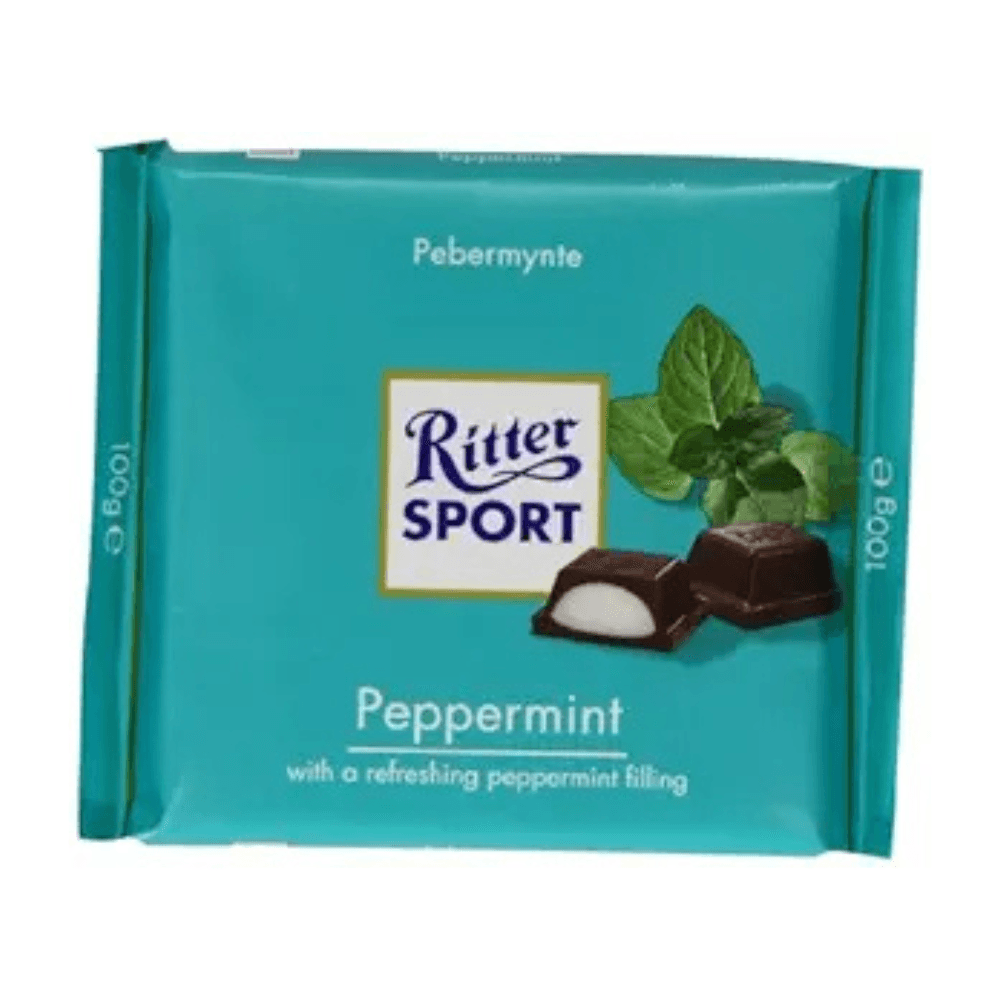 RITTER SPORT PEPPERMINT 100G
