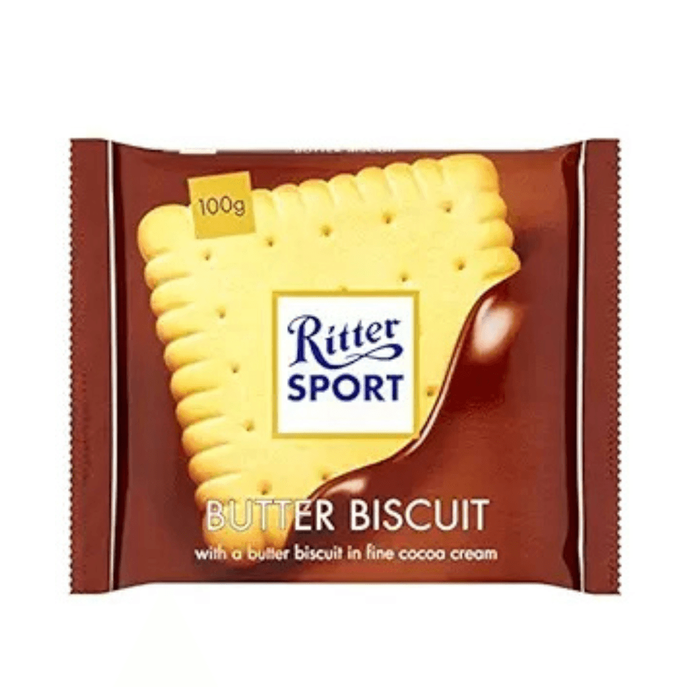 RITTER SPORT BUTTER BISCUIT 100G