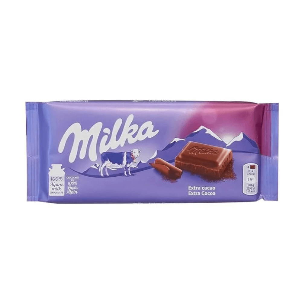 MILKA EXTRA COCOA 100G
