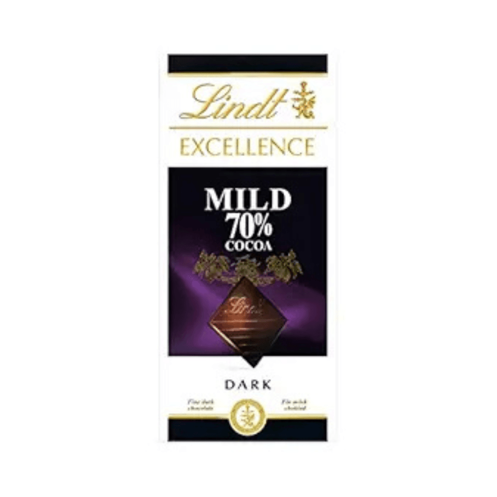 LINDT EXCELLENCE 70% MILD COCOA 100G