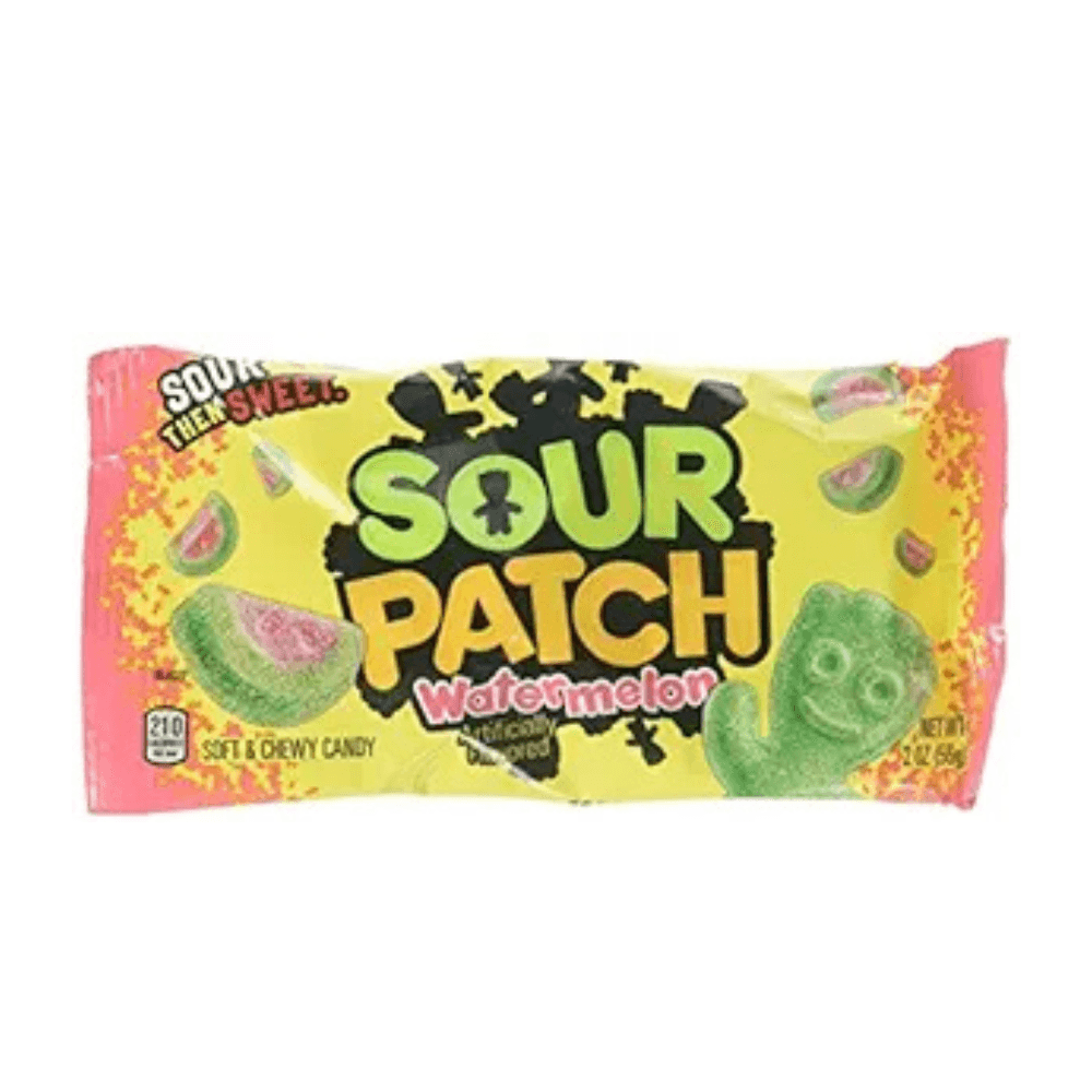 SOUR PATCH WATERMELON ຂະໜົມຊາວແພັດ ຣົດໝາກໂມ