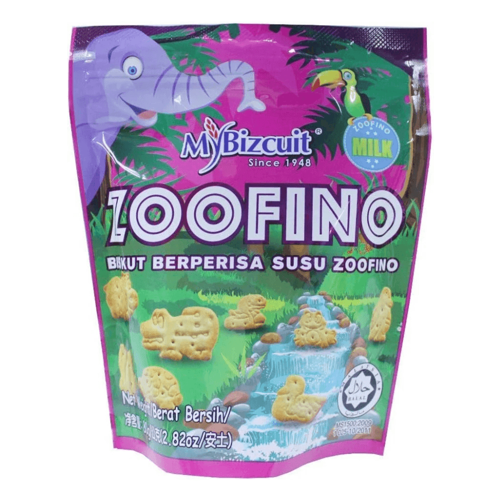 My Bizcuit Zoofino Milk Biscuit 80 g