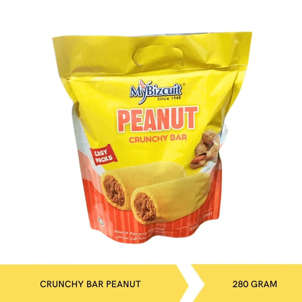 My Bizcuit Peanut Crunchy Bar 280g