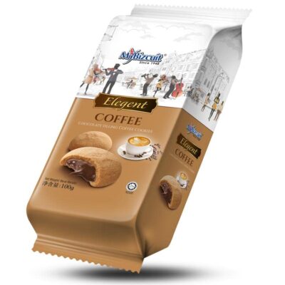 My Bizcuit Chocolate Filling Coffee Cookies 100g