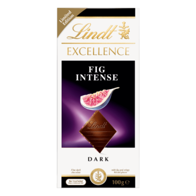 LINDT EXCELLENCE FIGUE INTENSE 100G
