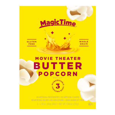 MAGIC TIME MOVIE THEATER BUT.POPCORN