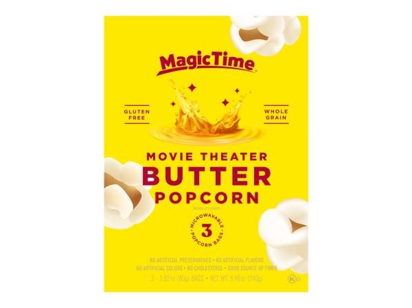 MAGIC TIME MOVIE THEATER BUT.POPCORN