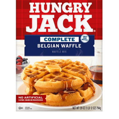 HUNGRY JACK BELGIAN WAFFLE MIX
