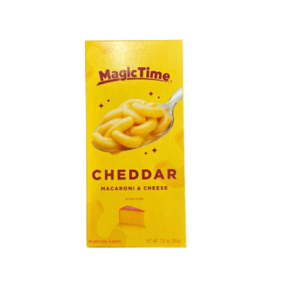 MAGIC TIME MACARONI &CHEESE CHEDDAR POPCORN