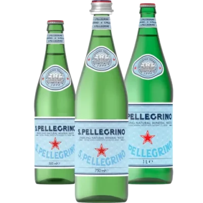 SAN PELLEGRINO WATER GLASS (SMALL) ນ້ຳດື່ມ ຊານ ເປລເລກຣີໂນ ຂວດແກ້ວນ້ອຍ