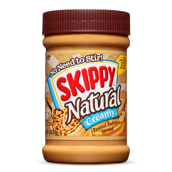 SKIPPY NATURAL CREAMY PEANUT BUTTER