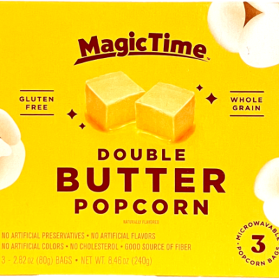 MAGIC TIME DOUBLE BUTTER POPCORN