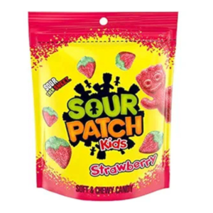 SOUR PATCH STRAWBERRY ຂະໜົມຊາວແພັດ ຣົດສະຕໍເບີຣີ່ - Image 1