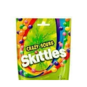 SKITTLES CRAZY SOUR ລູກອົມໝາກໄມ້ - Image 1