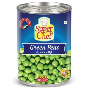 Green Peas (400g) - Super Chef - Image 1