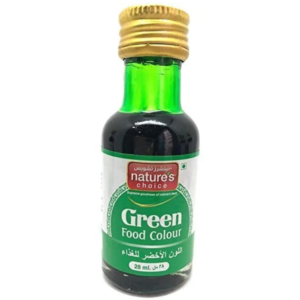 Food Colour Green (28ml) - Nature's Choice - Image 1