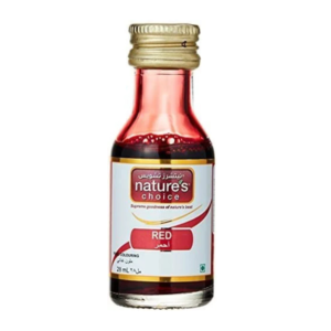 Food Colour Red (28ml) - Nature's Choice - Image 1