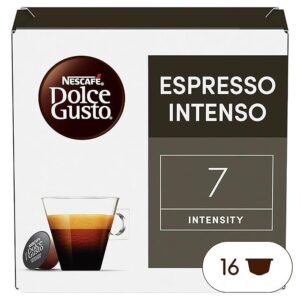 NESCAFE DOLCE GUSTO ESPRESSO INTENSO ເນສກາເຟ ໂດຊ ກັສໂຕເອັສເປສໂຊ ອິນເທນໂຊ 100ກຮາມ - Image 1