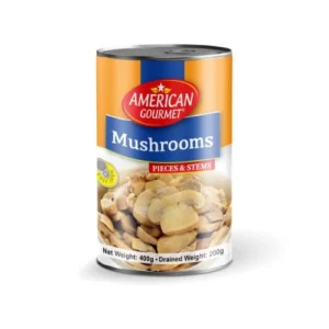 Mushroom Sliced (400g) - American Gourmet - Image 1