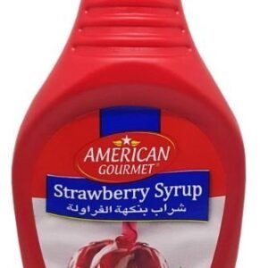 Strawberry Syrup 240Z (624g) - American Gourmet - Image 1