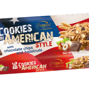 Bogutti American Style Chocolate Chip with Hazelnut Cookies 120g - Image 1
