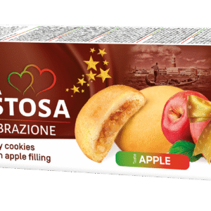 La Gustosa Celebrazione Crunchy Cookies with Apple Filling 150g - Image 1