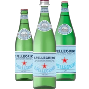 SAN PELLEGRINO WATER GLASS ນ້ຳດື່ມ ຊານ ເປລເລກຣີໂນ ຂວດແກ້ວນ້ອຍ - Image 1
