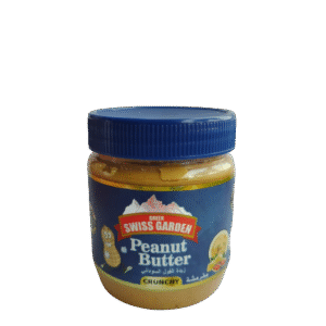 Crunchy Peanut Butter (340g) - Swiss Garden - Image 1