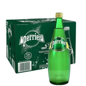 PERRIER GLASS BOTTLE 750ML - Image 1